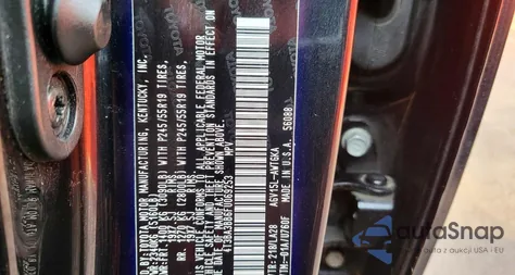 2015 Toyota Venza Le z USA, uszkodzony, nr VIN 4T3BA3BB6FU069253